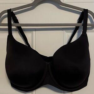 Lane Bryant Cacique Black Lined Underwire Bra - 38G
